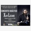 Concierto didctico con Xavi Lozano