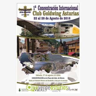 I Concentracin Internacional Club Goldwing Asturias - Mieres 2016