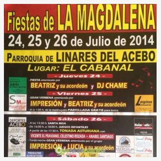 Fiestas de La Magdalena El Cabanal 2014