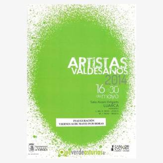 Exposicin de Artistas Valdesanos 2014 en Nava