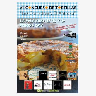 VII Concurso de Tortillas Les Comadres y El Antroxu Pola de Siero 2017