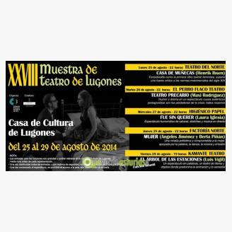 XVIII Muestra de Teatro de Lugones 2014