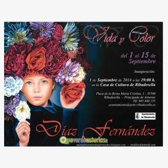 Exposicin "Vida y Color" de Carmen Daz Fernndez