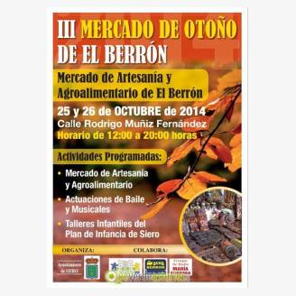 III Mercado de Otoo El Berrn 2014