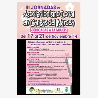 III Jornadas de Asociacionismo Local en Cangas del Narcea 2014