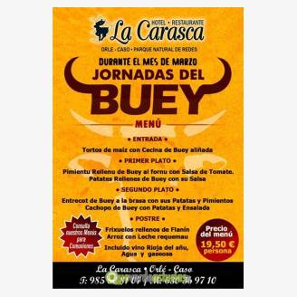 Jornadas del Buey en Hotel Restaurante La Carasca