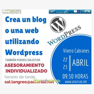 Crea un blog o web utilizando WordPress