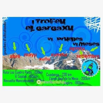 Ruta los cuatro picos 2014 - Trofu “El Gargaxu”