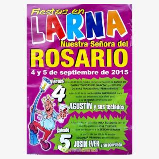 Fiestas de Nuestra Seora del Rosario Larna 2015