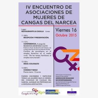 IV Encuentro de Asociacin de Mujeres de Cangas del Narcea 2015