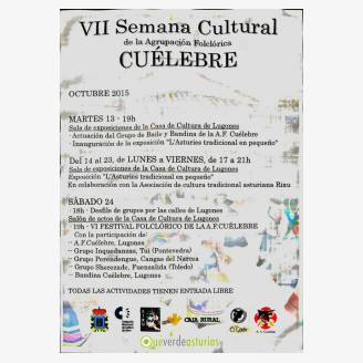 VII Semana Cultural de la Agrupacin Folclrica Culebre 2015