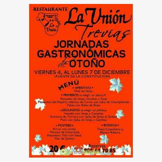 Jornadas Gastronmicas de Otoo en La Unin 2015