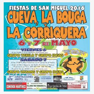 Fiestas de San Miguel 2016 en Cueva, La Bouga y La Corriquera