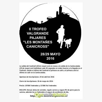 II Trofeo Valgrande Pajares "Les Montaes Canicross" 2016