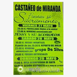 Fiestas Sacramentales de Castaeo de Miranda 2016