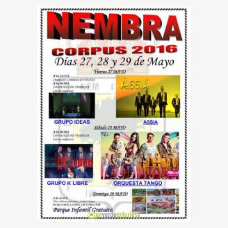 Fiestas de Corpus 2016 en Nembra