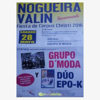 Fiesta del Corpus Christi Nogueira Valn 2016
