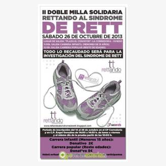 II Doble Milla Solidaria RETTANDO AL SNDROME DE RETT