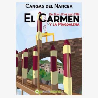 Fiesta de El Carmen y la Magadalena - Cangas de Narcea 2014
