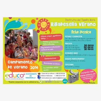 Campamento de verano Ribadesella 2014