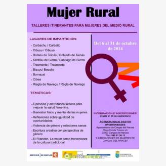 Jornadas Mujer Rural Cangas del Narcea 2014