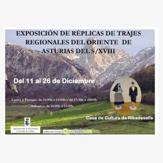 Exposicin de rplicas de trajes regionales del Oriente de Asturias del S. XVIII