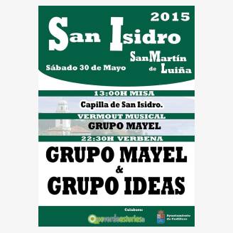 Feista de San Isidro en San Martn de Luia 2015
