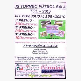 XI Torneo Ftbol Sala Tol 2015