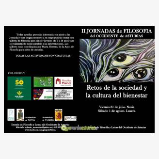 II Jornadas de Filosofa del Occidente de Asturias. Retos de la sociedad y la cultura del bienestar