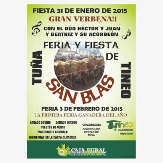 Feria y fiesta de San Blas Tua 2015
