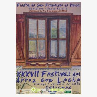XXXVII Festival del Arroz con Leche y Fiestas de San Francisco de Paula - Santolaya de Cabranes 2016