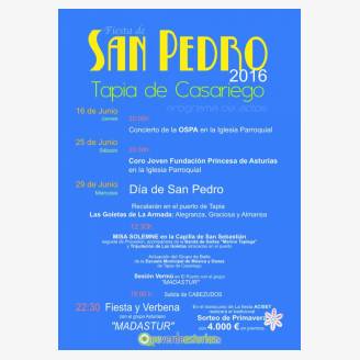 Fiestas de San Pedro 2016 en Tapia de Casariego - Coro Joven Fundacin Princesa de Asturias