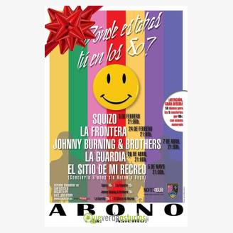 Johnny Burning & Brothers en concierto en Santa Cecilia - Dnde estabas t en los 80?