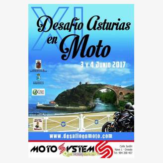 XI Desafo Asturias en Moto 2017