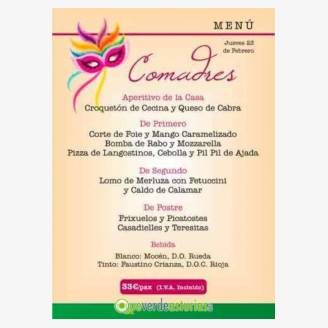 Men de Comadres 2017 en el Restaurante Ciudadela