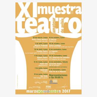 XI Muestra de Teatro Amateur de Avils 2017 - No es tan fcil
