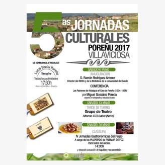 V Jornadas Culturales Poreu - Villaviciosa 2017