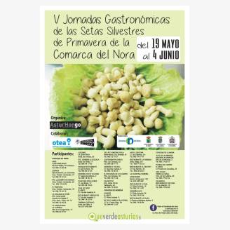 V Jornadas Gastronmicas de las Setas Silvestres de Primavera 2017 en la Comarca del Nora