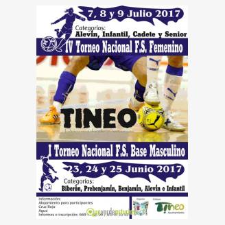 I Torneo Nacional Ftbol-Sala Base Masculino 2017 en Tineo