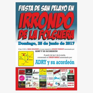 Fiesta de San Pelayo en Irrondo De La Folguera 2017