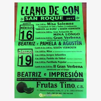 Fiestas de San Roque - Llano de Con 2017