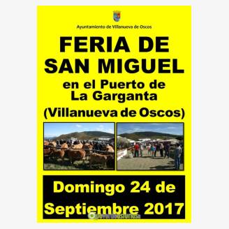 Feria de San Miguel - Villanueva de Oscos 2017