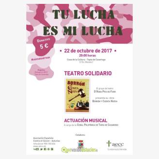 Teatro Solidario: "Borrn y Cuenta Nueva"