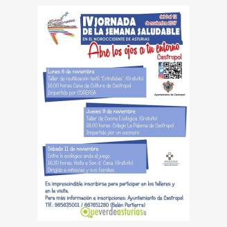 IV Jornada de La Semana Saludable en el Noroccidente de Asturias 2017