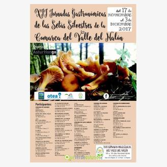 XII Jornadas Gastronmicas de las Setas Silvestres de la Comarca del Valle del Naln 2017