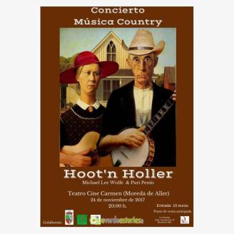 Hoot'n Holler en concierto en Moreda