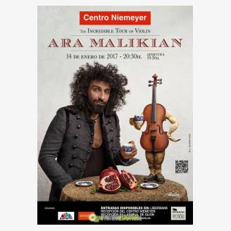 Ara Maliakian en concierto en Avils - The Incredible Tour of Violin