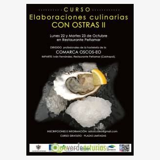 Curso: Elaboraciones culinarias con ostras