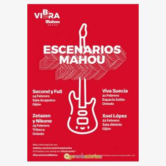 Escenarios Mahou - Viva Suecia en concierto en Oviedo