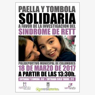 Paella y Tmbola Solidaria a favor de la investigacin del Sndrome de Rett